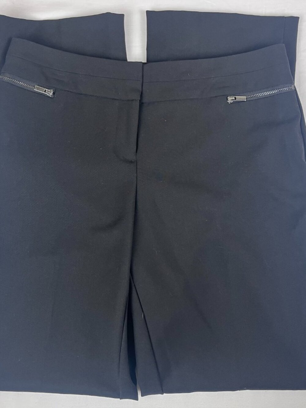Worthington Dress Pants Size 4 Black, "Perfect Trouser", Flat Front